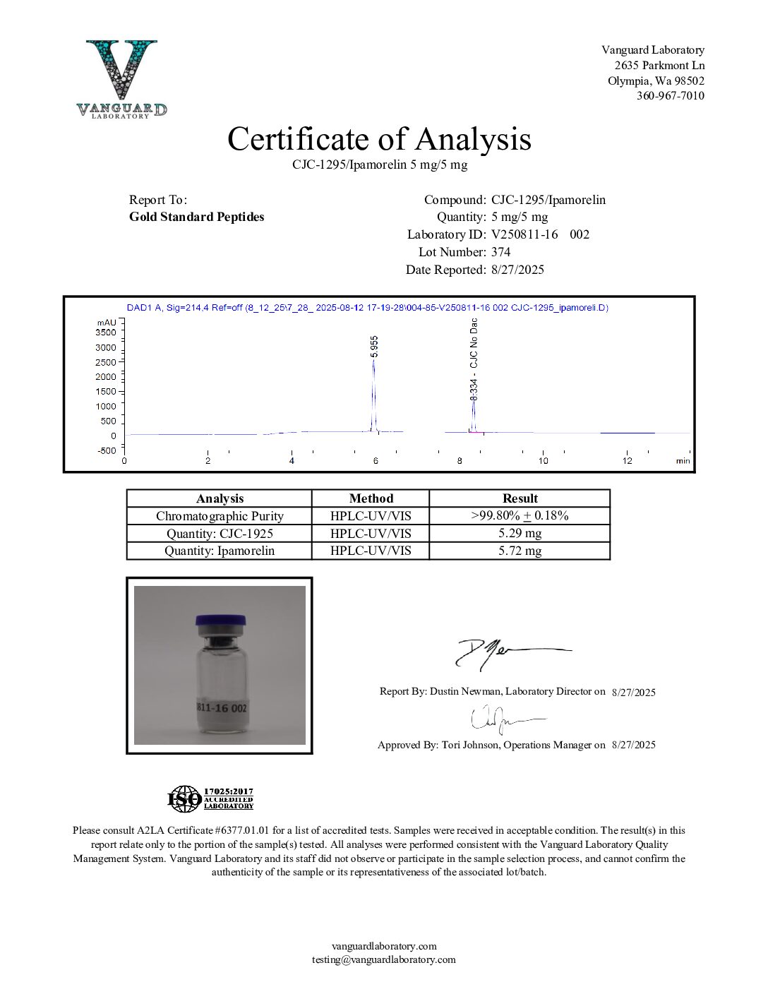 CJC-1295 + Ipamorelin - Image 2